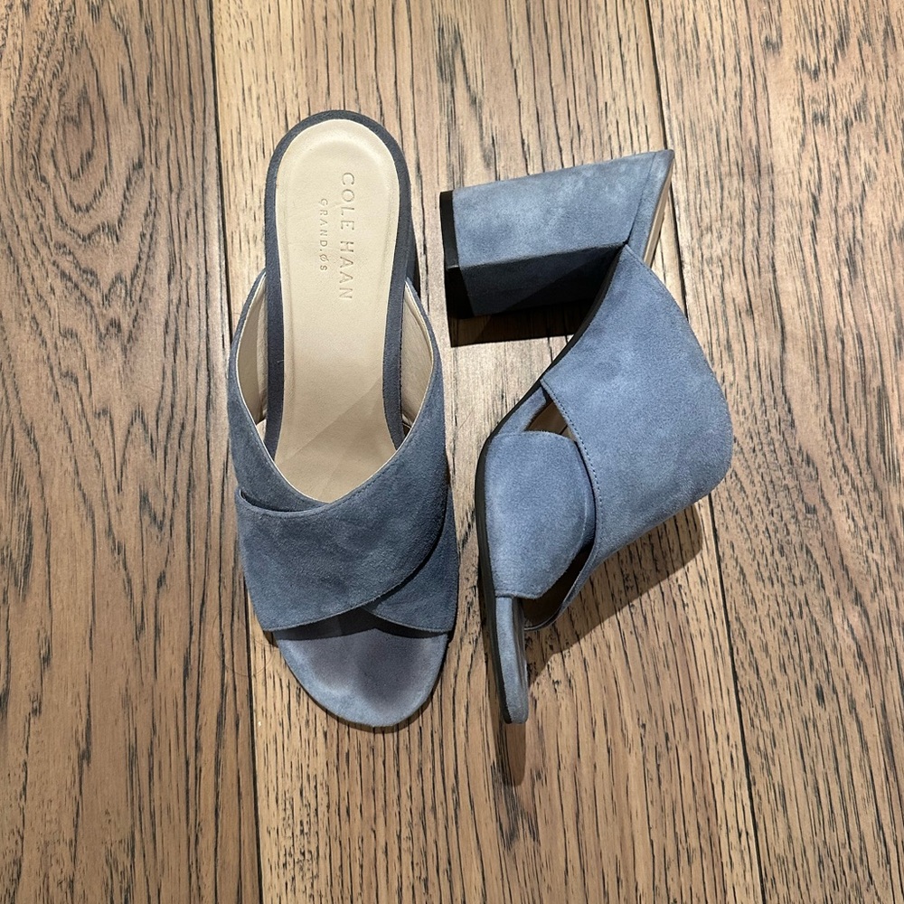 Cole Haan Suede Sandal Mules